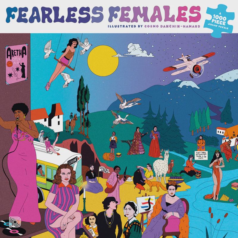 Fearless Females: 1000 Piece Puzzle