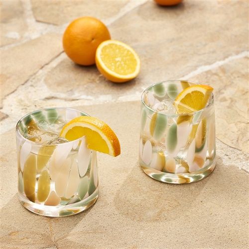Camille Set of 4 Tumblers in Citron