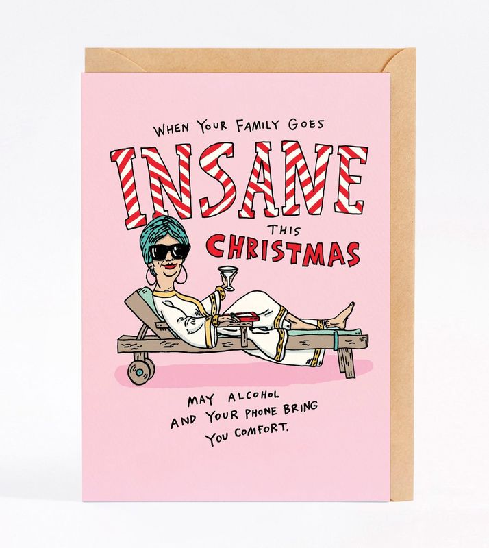 Wally Paper Co - When Your Family Goes Insane This Christmas
