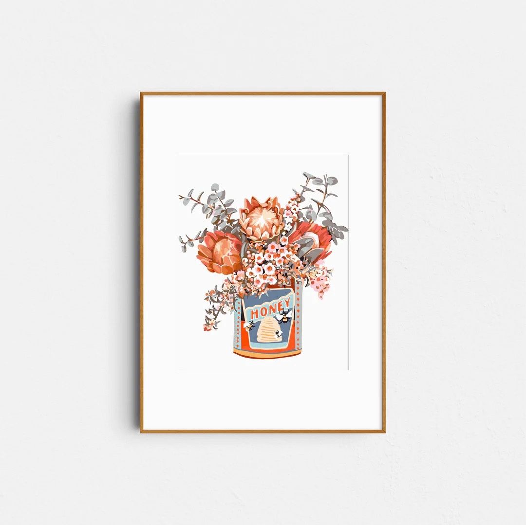 Aussie Breakfast (rolled) by Paint Like Frida