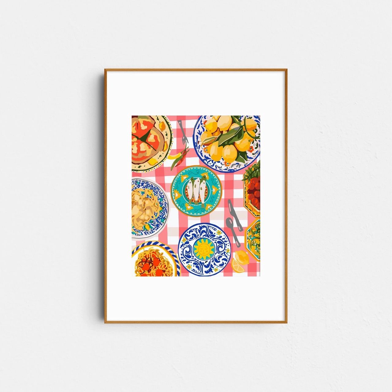 Nonna&#39;s House (rolled) by Paint Like Frida