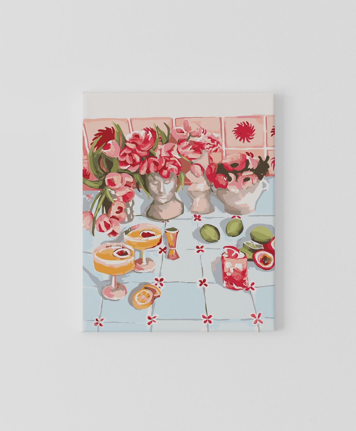 Summer Fridays Framed Canvas By Paint Like Frida