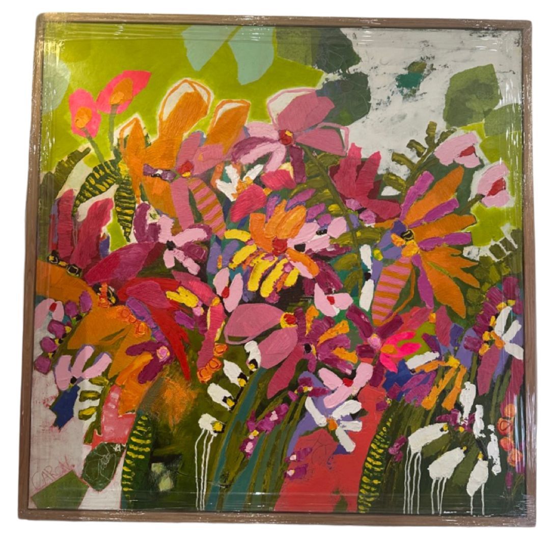 &quot;Wild Harmony&#39;s Sister&quot; Original Artwork by Caron Dawes - 1060 x 1060mm