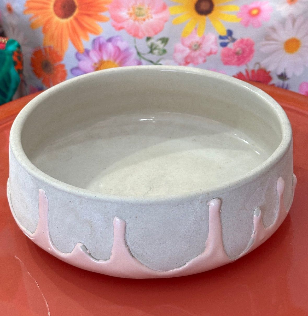 Tapas Bowl - Pink Drip