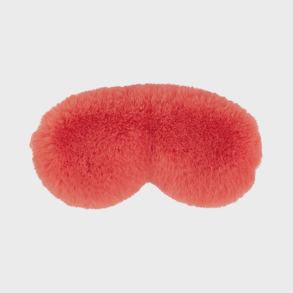 Cozy Luxe Eye Mask in Melon