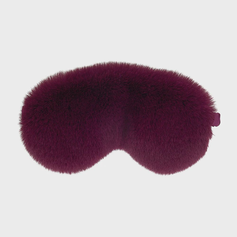 Cozy Luxe Eye Mask in Mulberry