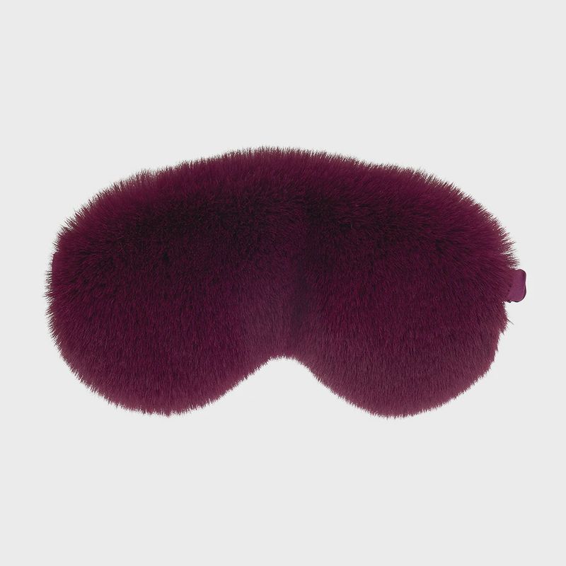 Cozy Luxe Eye Mask in Mulberry
