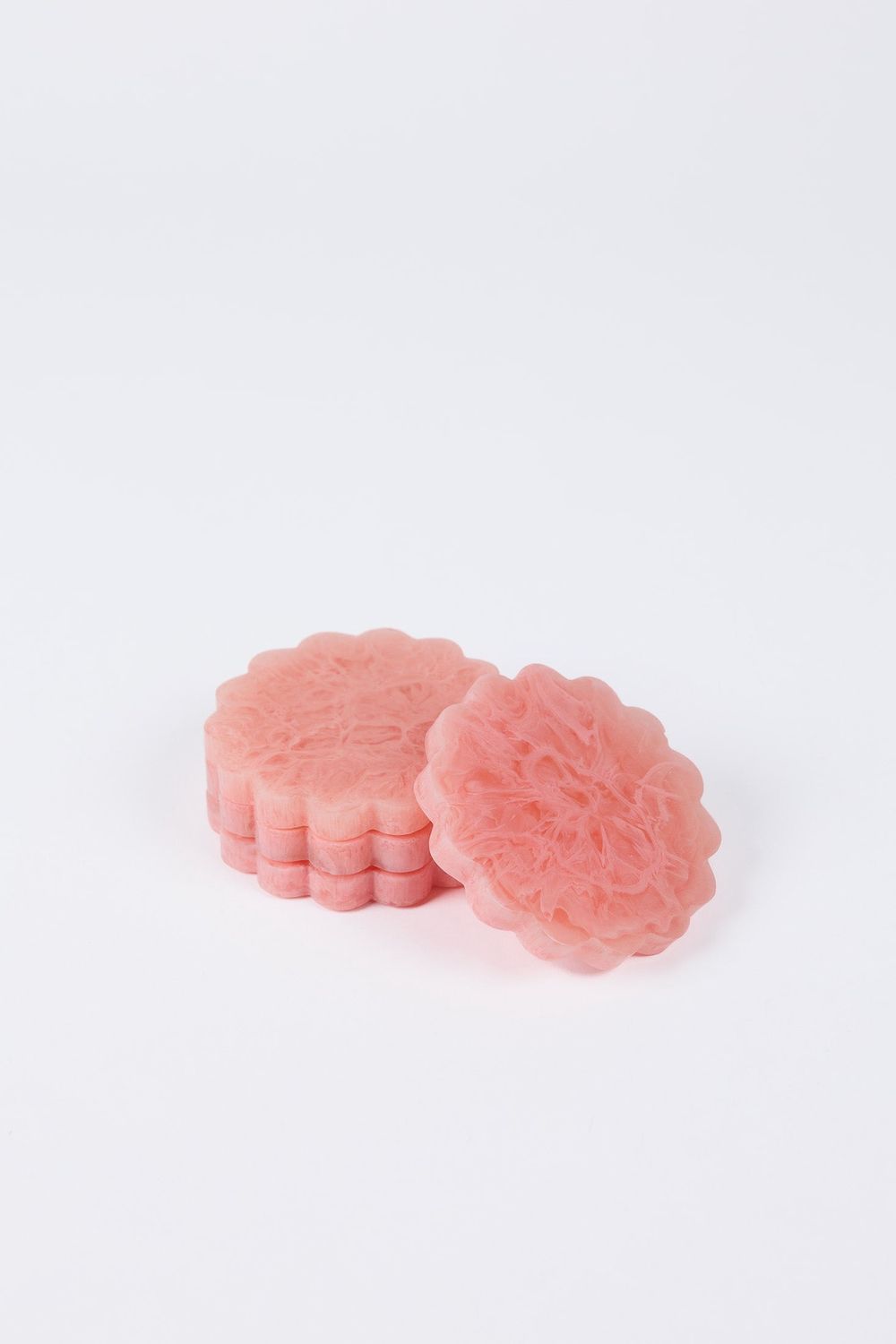 Flora Coasters in Pink