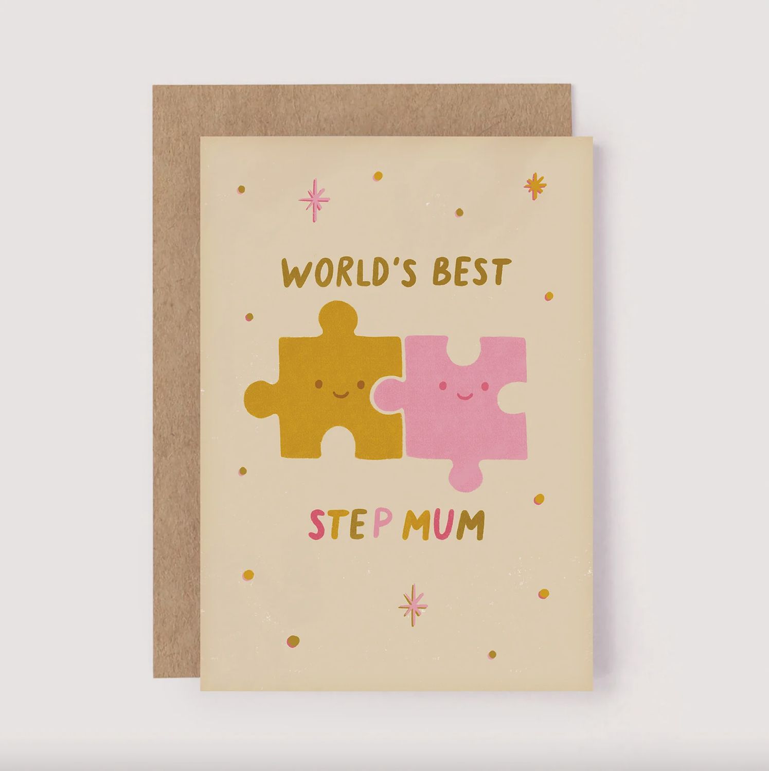 World&#39;s Best Step Mum Greeting Card
