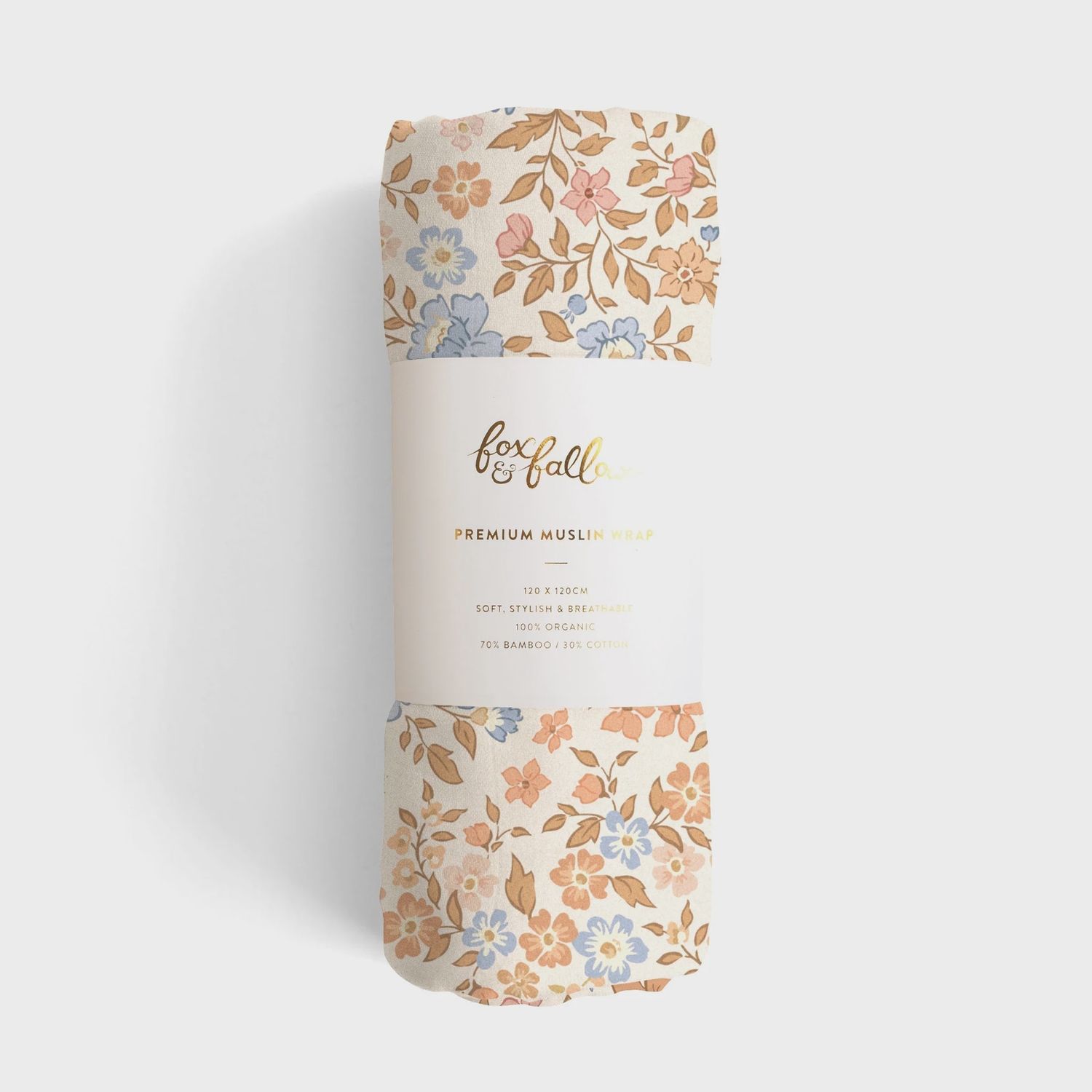 Broderie Organic Muslin Wrap