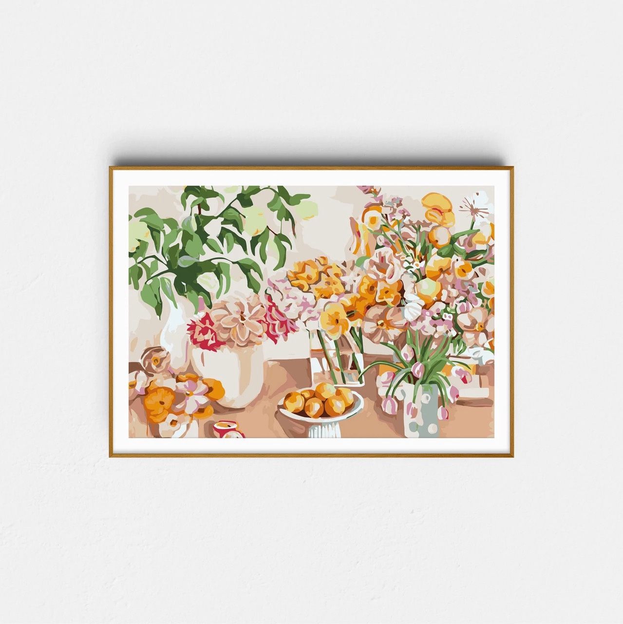 Birthday Flowers (rolled) by Paint Like Frida