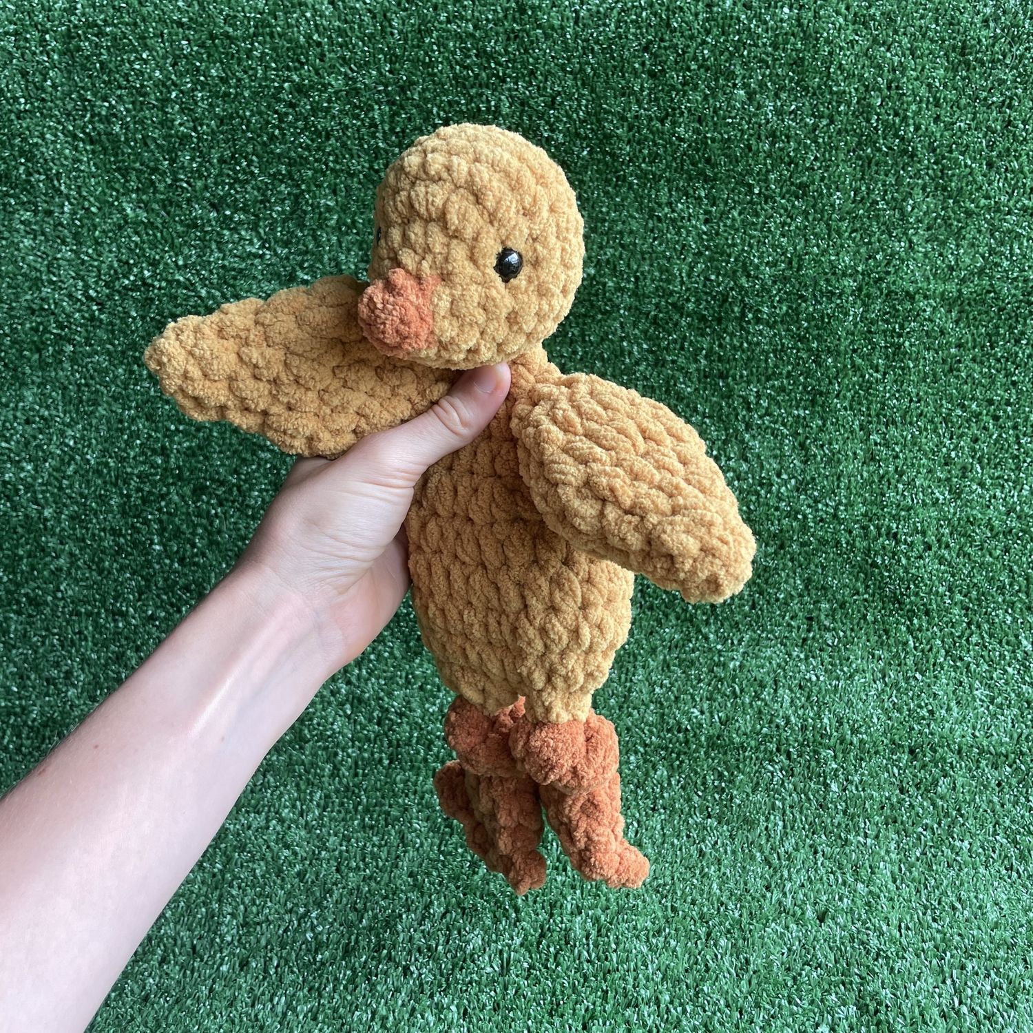 Mini Chickie Snuggler in Yellow