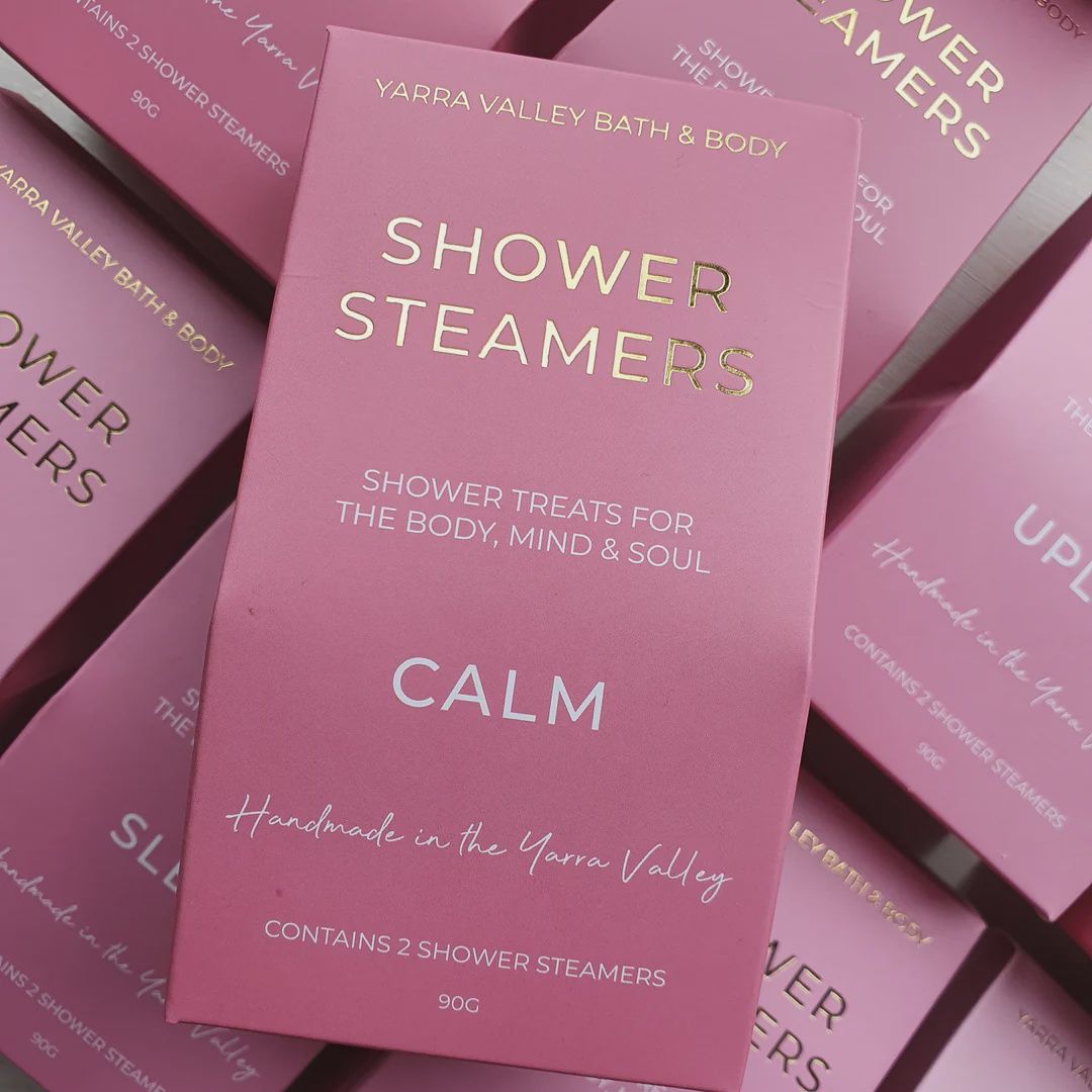Calming Shower Steamers  Twin Pack
