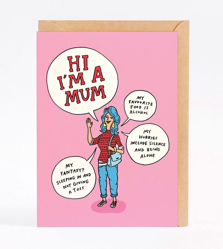 Wally Paper Co - Hi I&#39;m A Mum