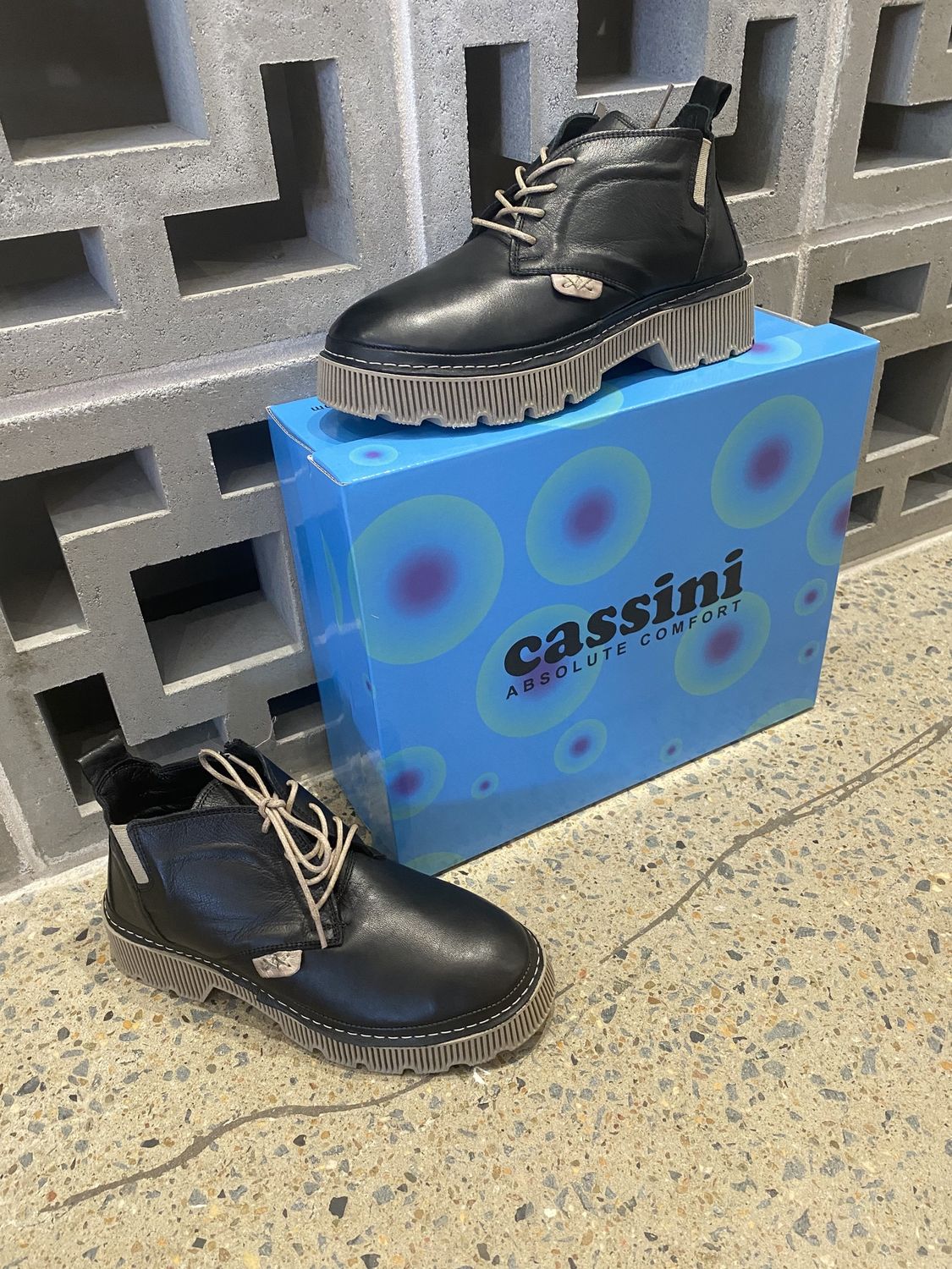 Cassini Mogul Shoe in Black