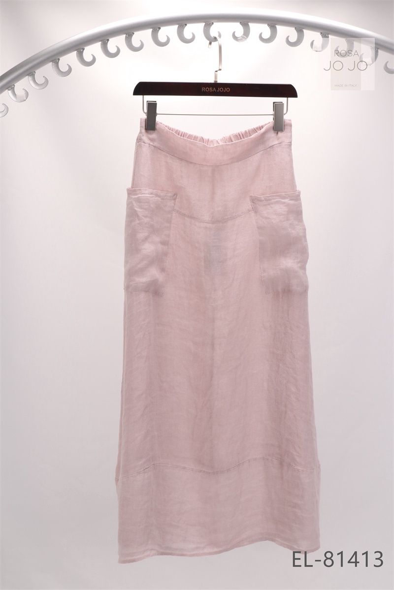 Rosa Jojo Linen Skirt - EL-81413 - Assorted Colours