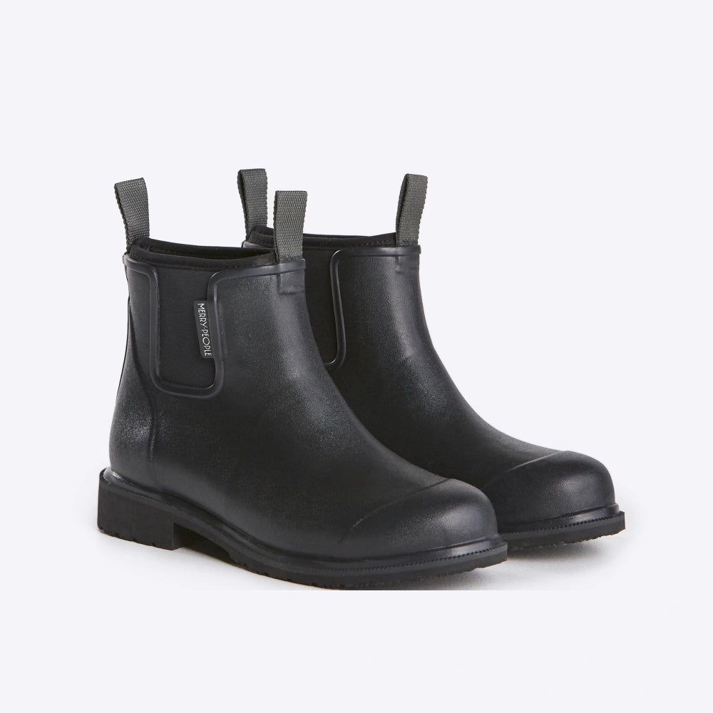 Bobbi Ankle Boot in Black by Merry People