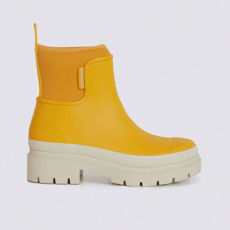 Tully Ankle Boot in Lemon by Merry People