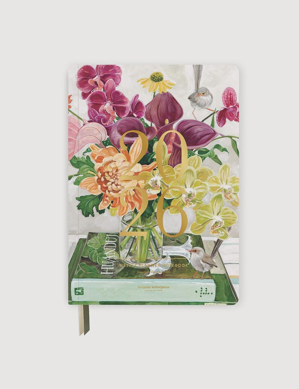 2026 Weekly Planner Notebook - Fairy Wren
