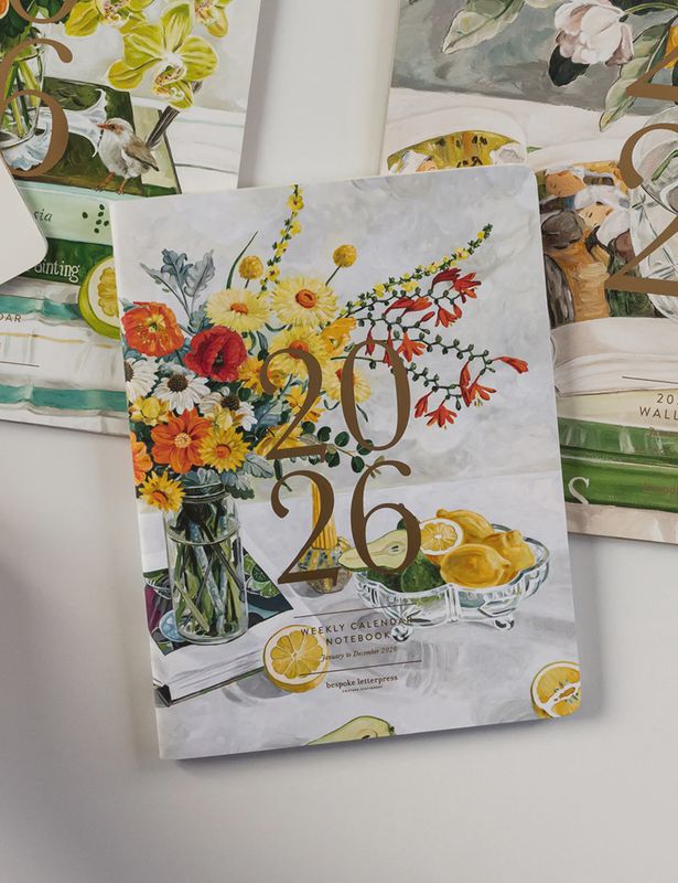 2026 Weekly Calendar Notebook