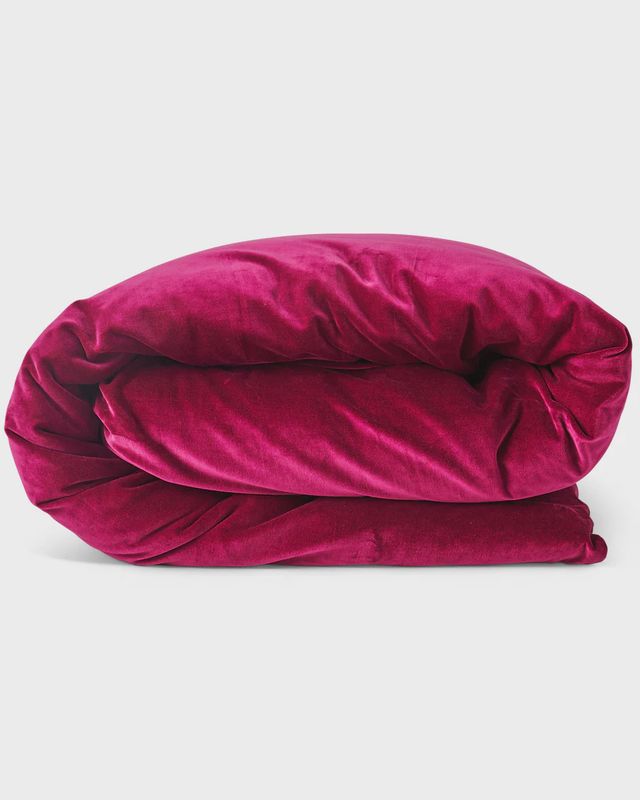 Anemone Velvet Quilt Cover