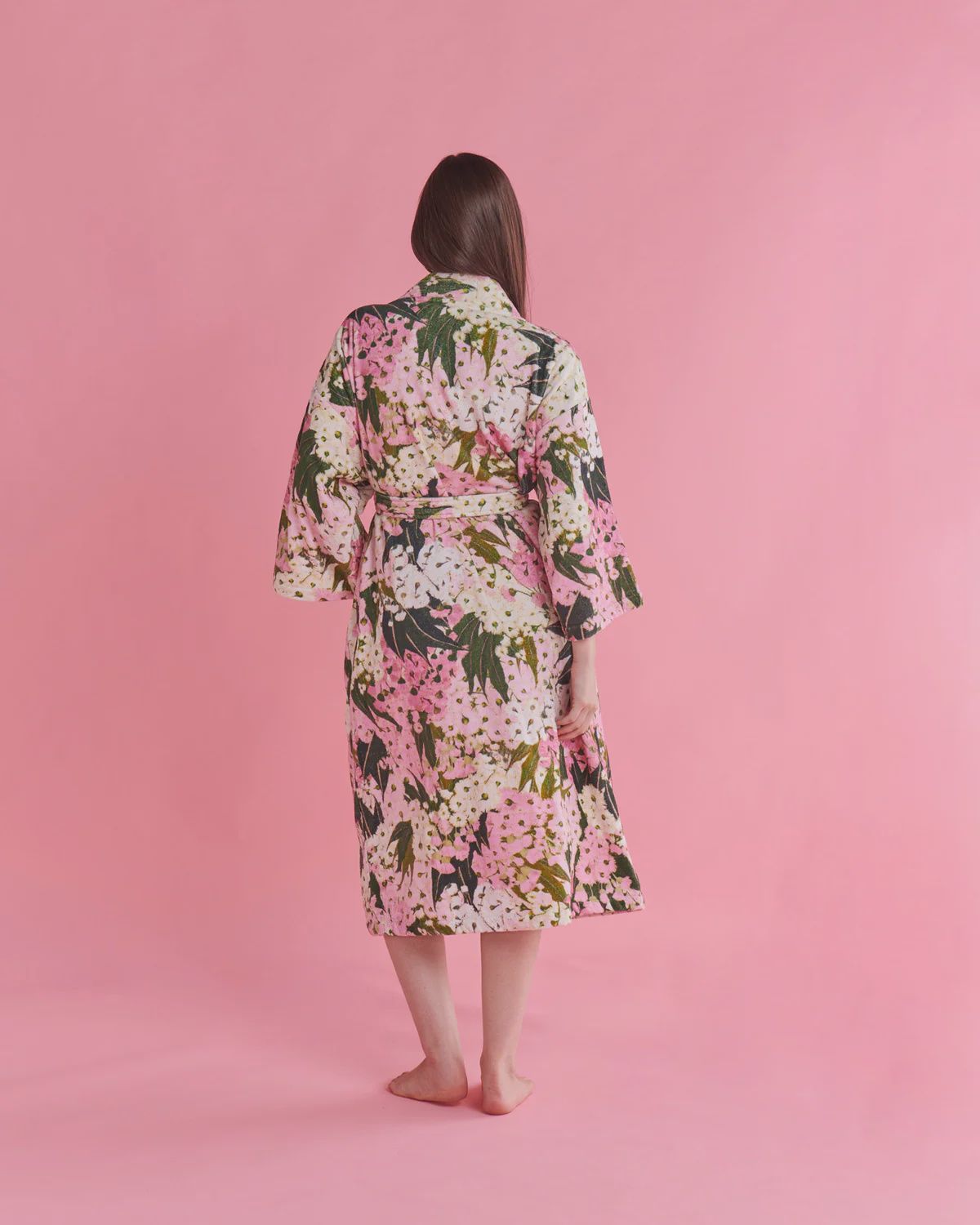 Bush Blossom Terry Bath Robe