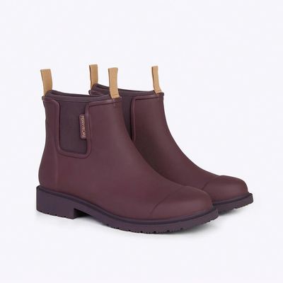 Bobbi Ankle Boot in Dark Cherry by Merry People