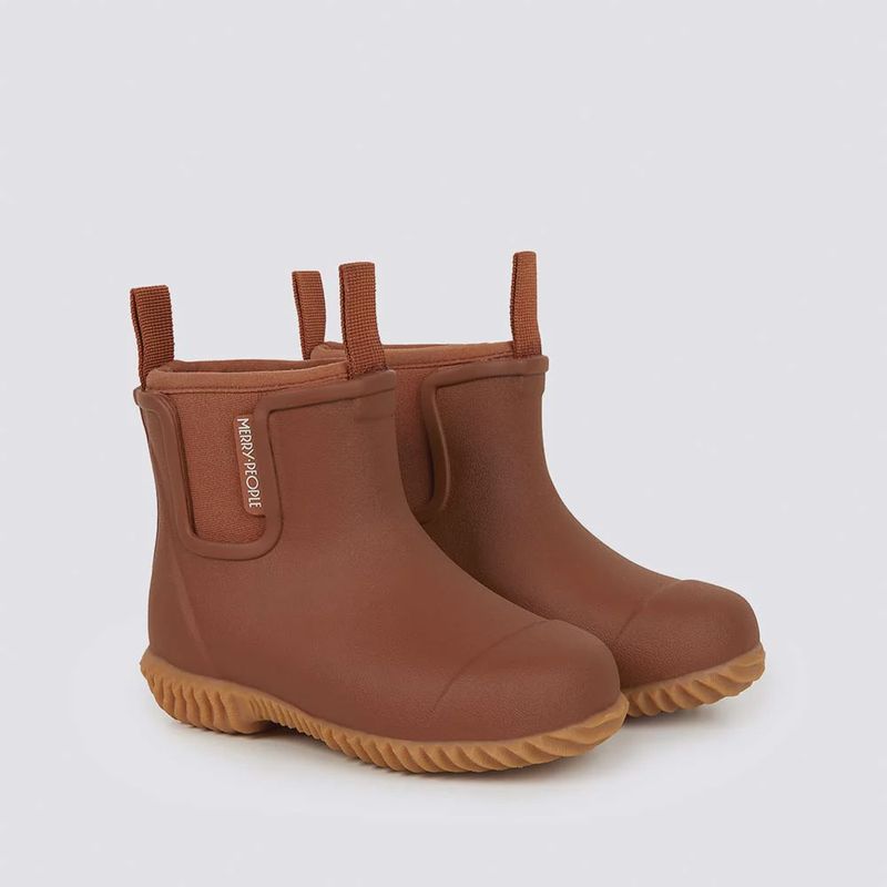 Bobbi Kids Gumboots in Rust