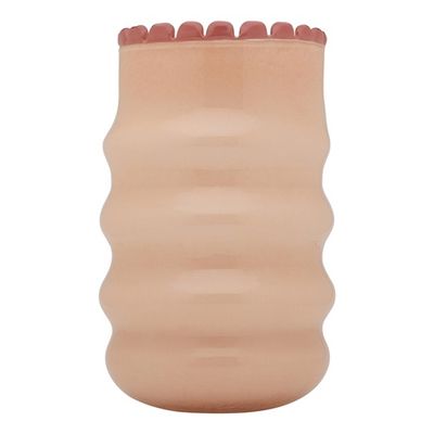 Ecology Tousle Frill Vase 33cm Dawn