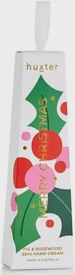 Merry Christmas Hanging Hand Cream Gift - 35ml -Fig &amp; Rosewood