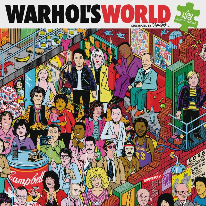 Warhol&#39;s World 1000PC Puzzle