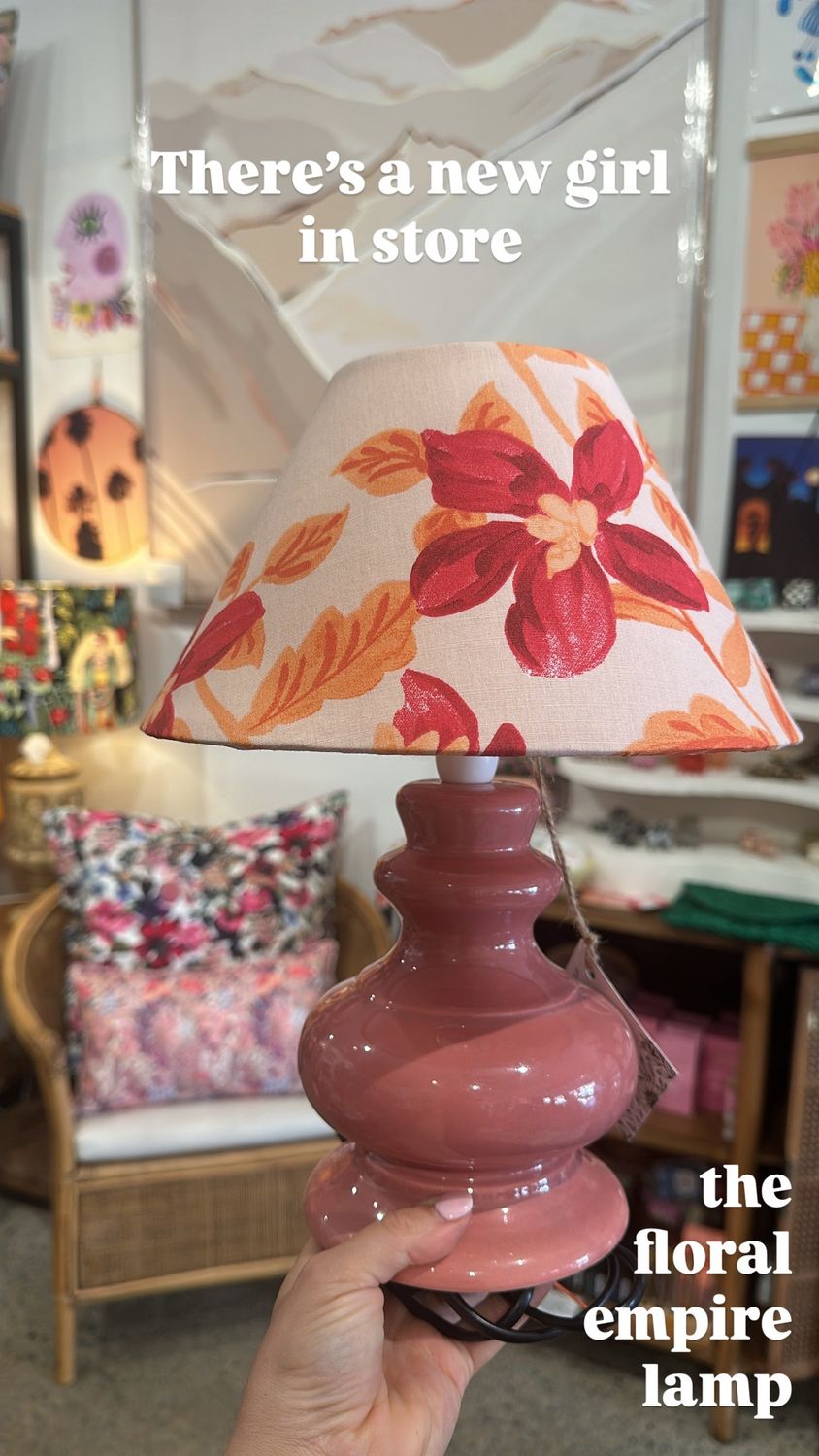 Floral Empire Lamp
