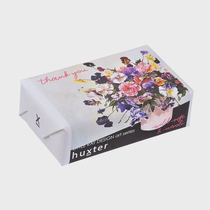 Pansies Thank You Triple Milled Soap
