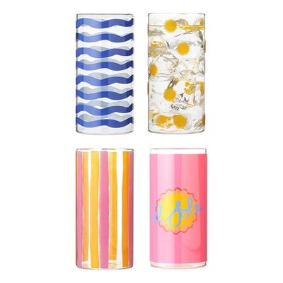 Porto Il Sole Set of 4 Hi Ball Tumblers 520ml