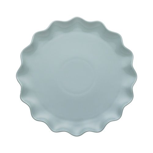 Ecology Ruffle Round Platter Midday 28cm
