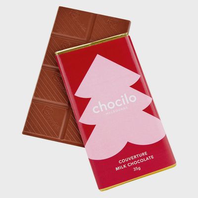 Chrisstmas Tree Milk Chocolate Block - 35g