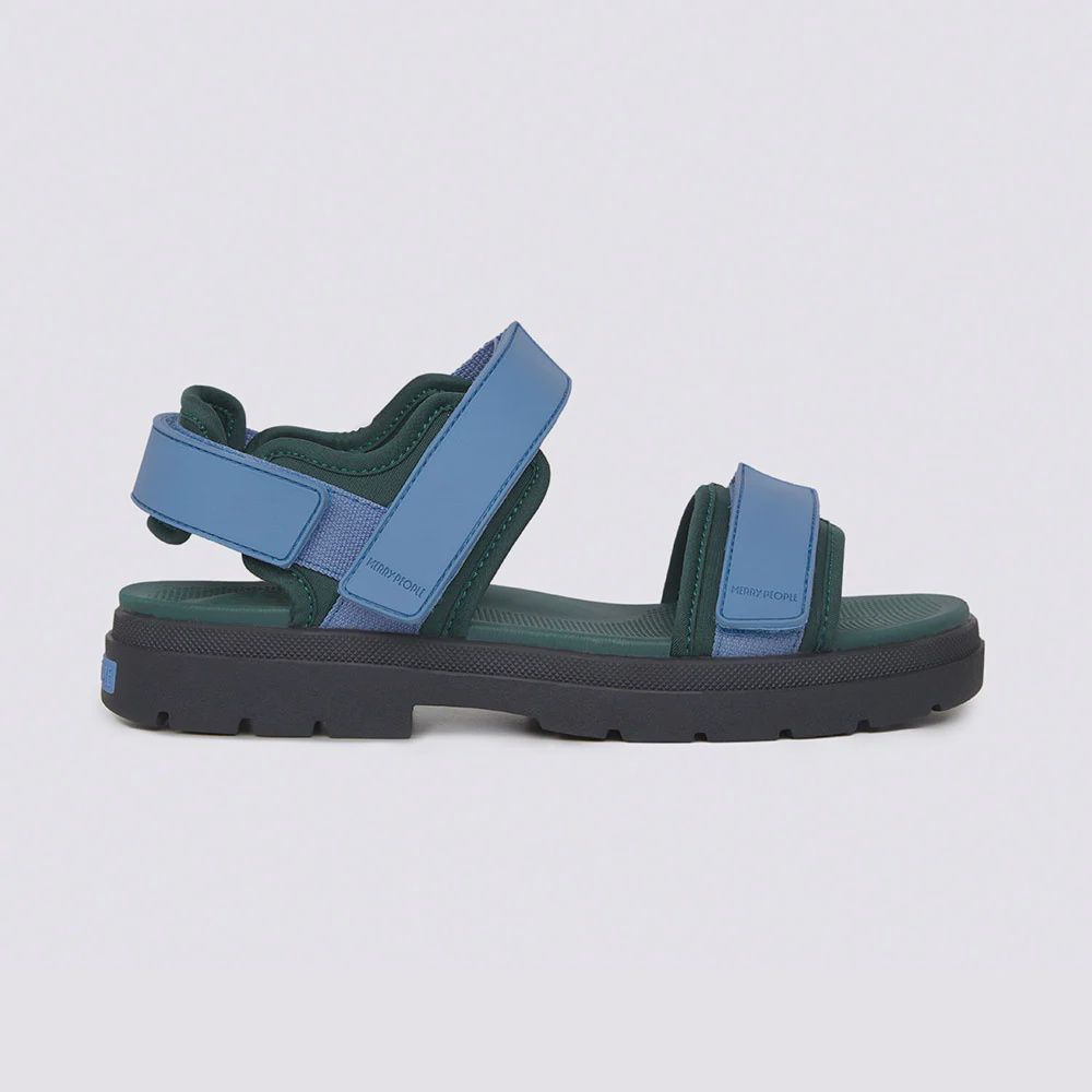 Lochie Sandal in Ocean Evergreen