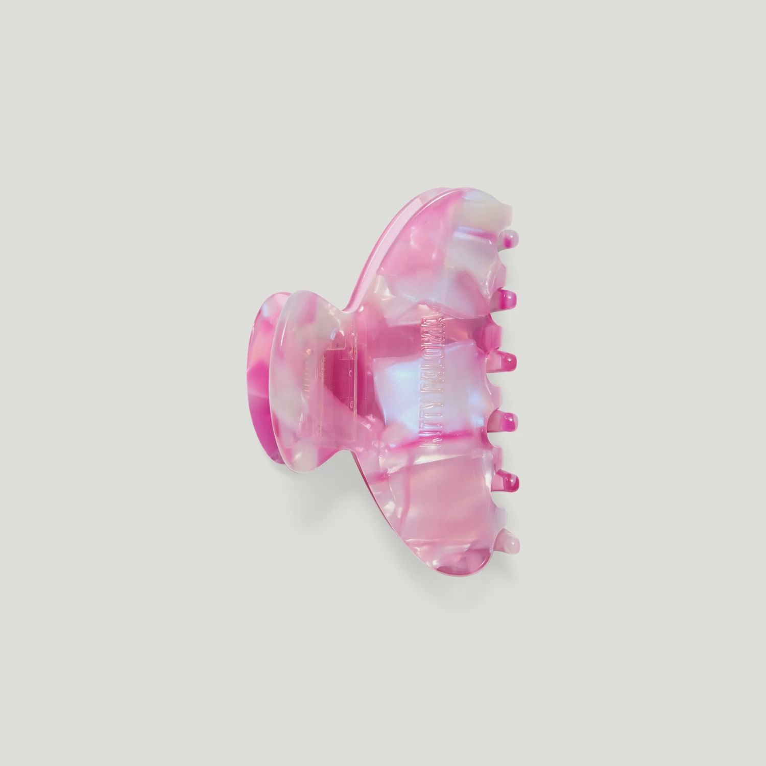 Midi Claw Clip in Peony