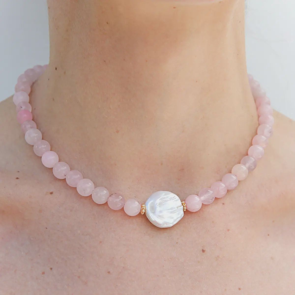 Quartz Freshwater Necklace
