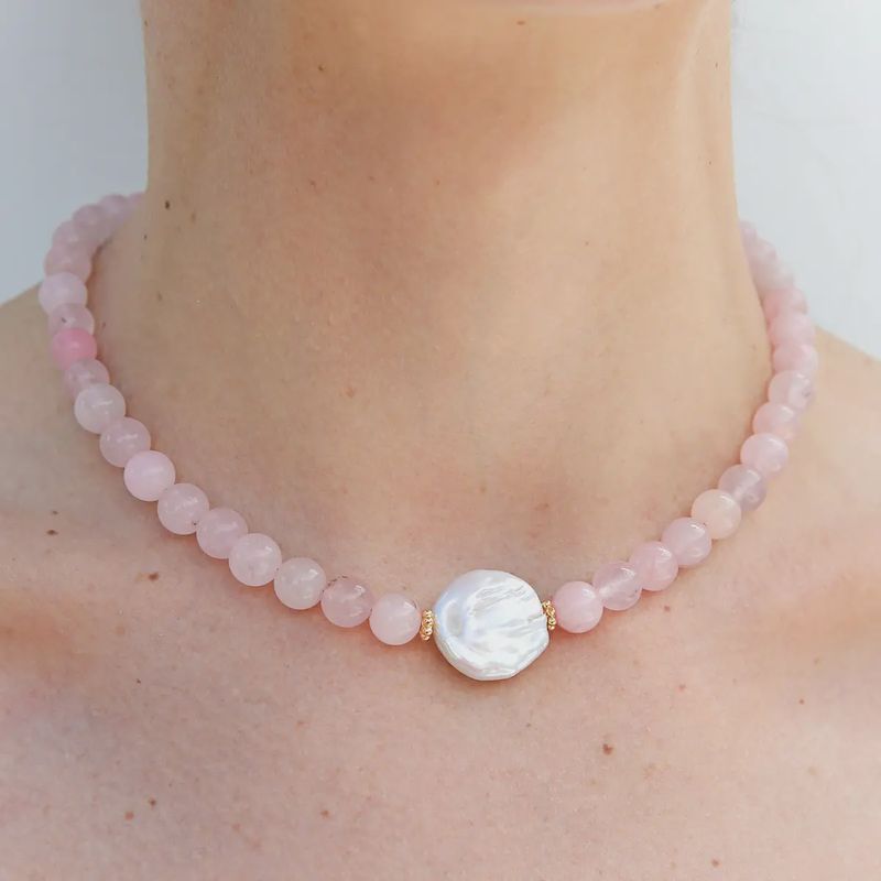Quartz Freshwater Necklace