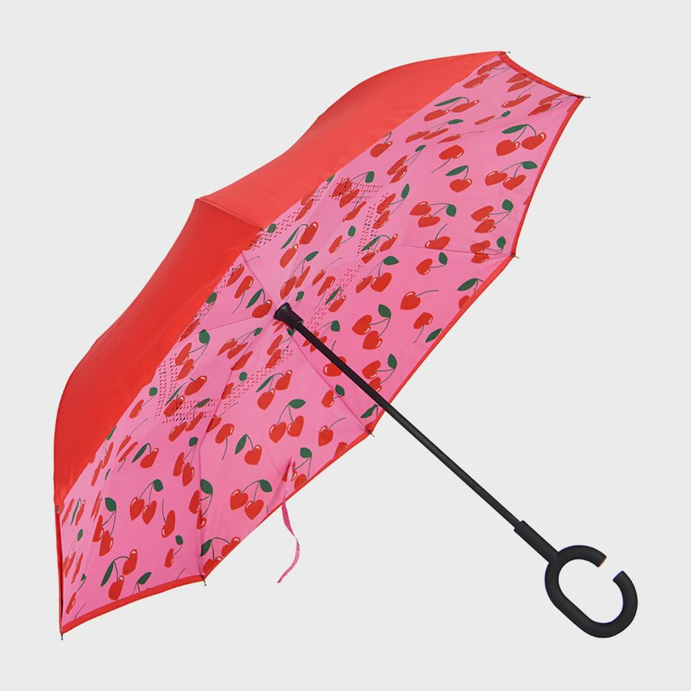 Cherries Reverse Umbrella