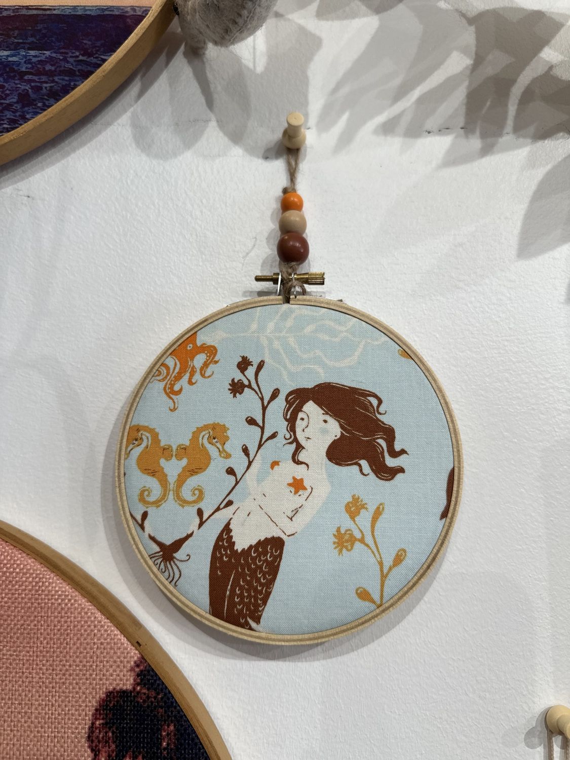 Mermaid &amp; Seahorse Hoop