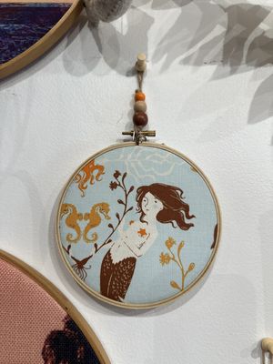 Mermaid &amp; Seahorse Hoop