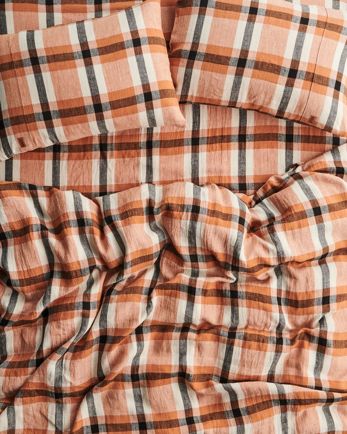 Coffee &amp; Cream Super King Quilt Cover, Size: Super King Quilt Cover