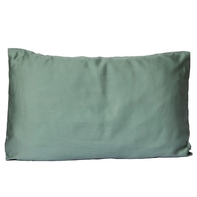 Silk Pillowcase, Colour: Forest Green