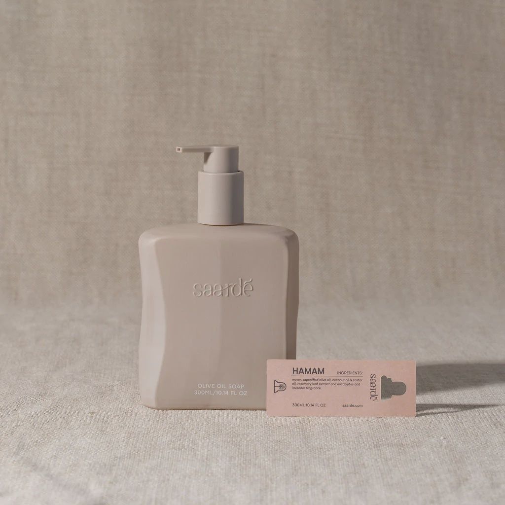 Ceramic Hand &amp; Body Wash 300ml, Material: Hamam