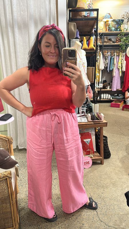 The Staple Pant in Bubblegum in One Size Fits All