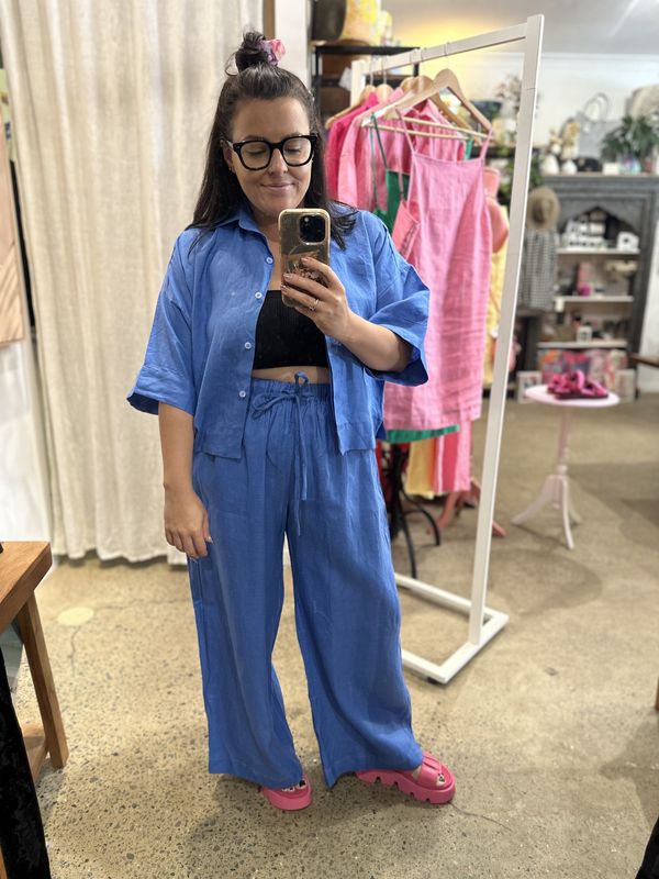 The Staple Pant in Cornflower in One Size Fits All