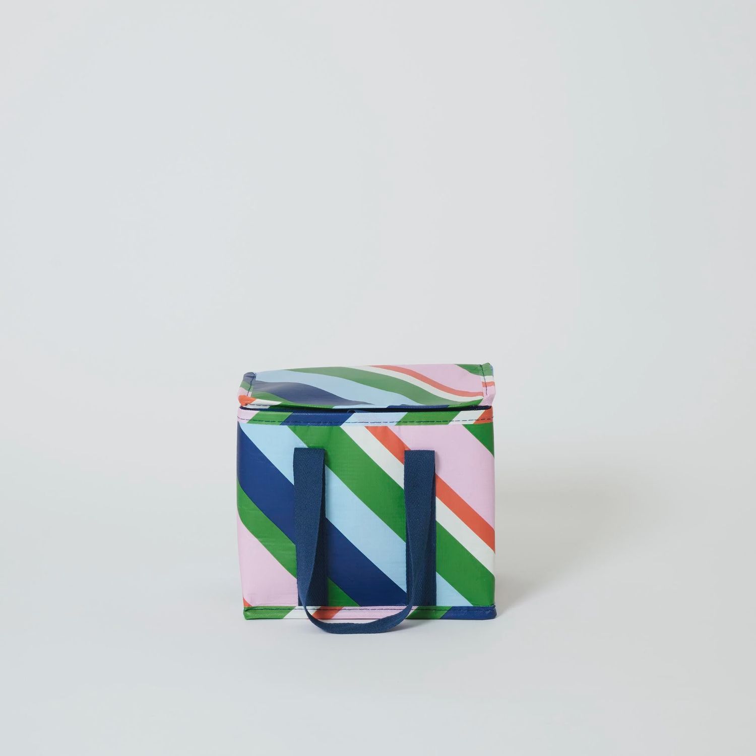 Rugby Stripe Mini Insulated Tote