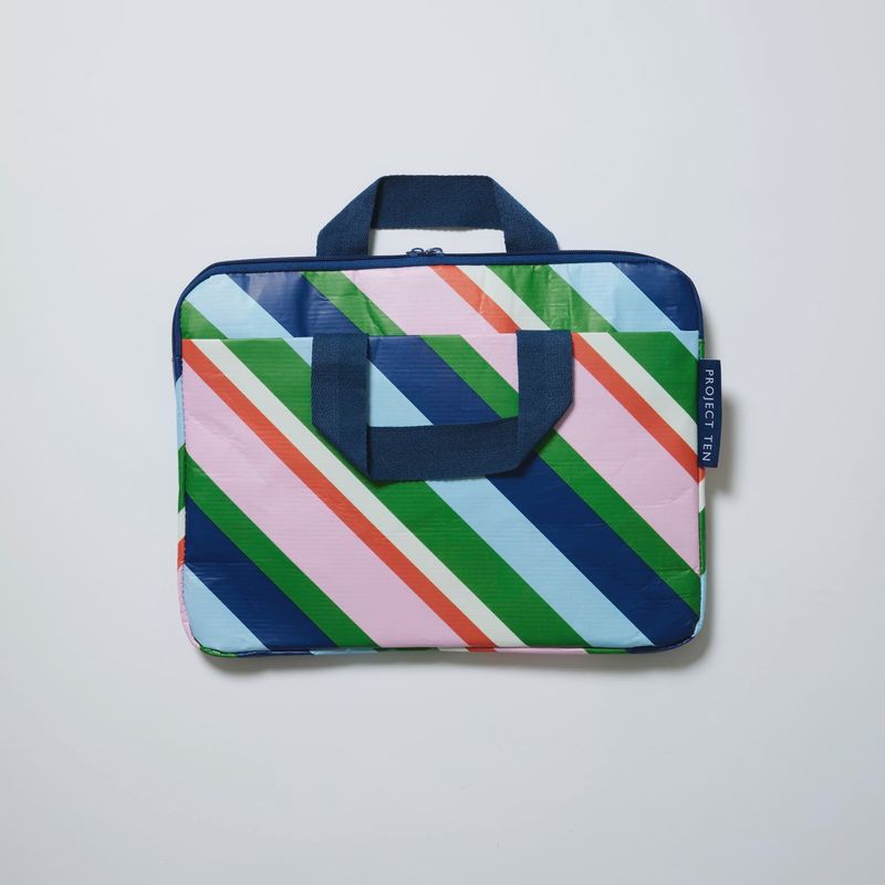 Rugby Stripe Laptop Case